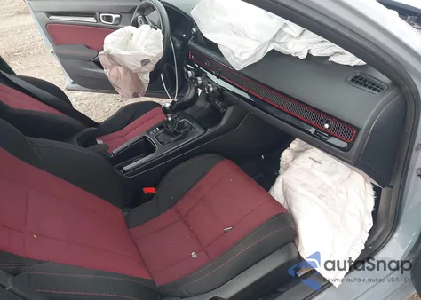 2023 Honda Civic Si Sedan z USA, uszkodzony, nr VIN 2HGFE1E5XPH474566